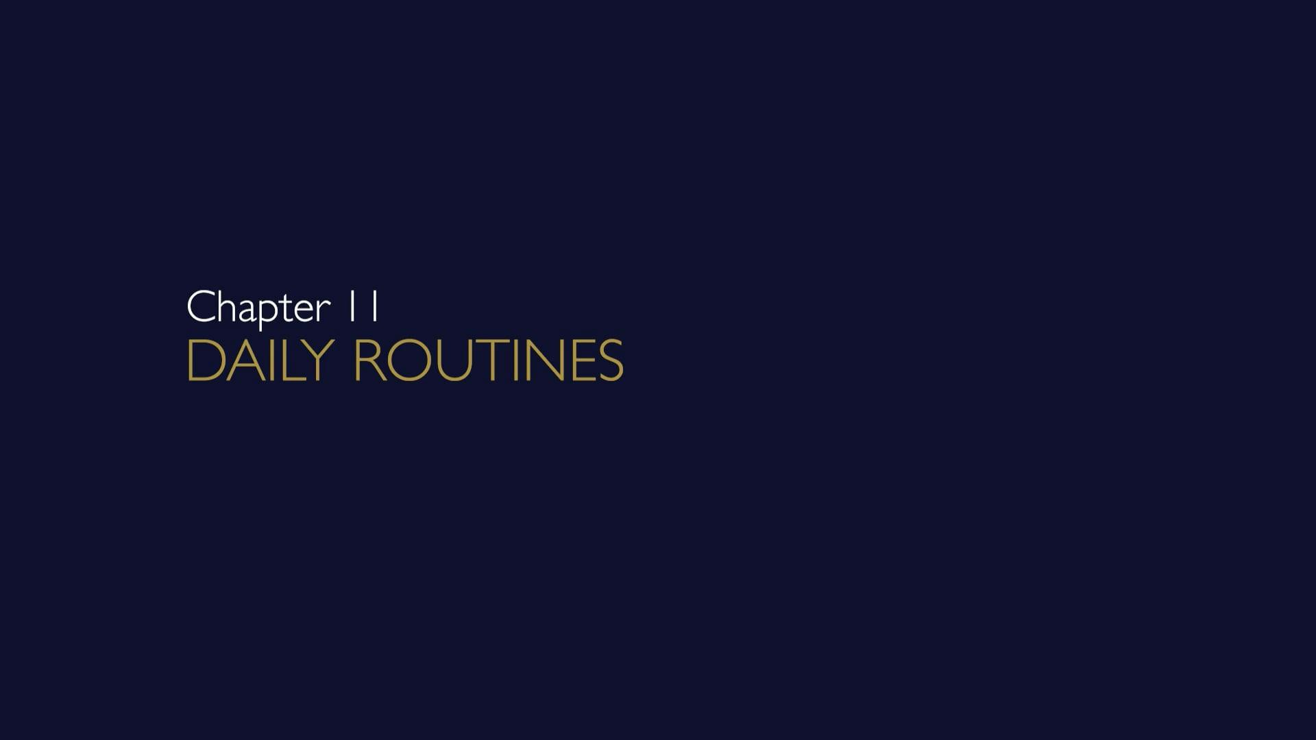 14 Helpful Daily Routines