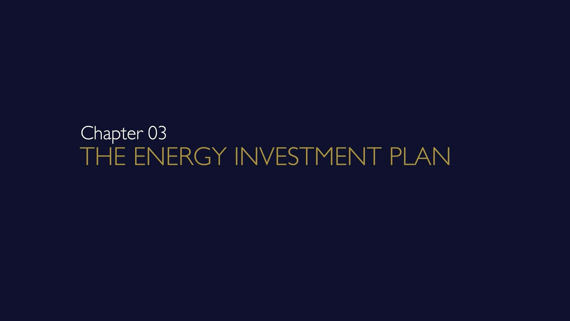 Energy Investment Plan